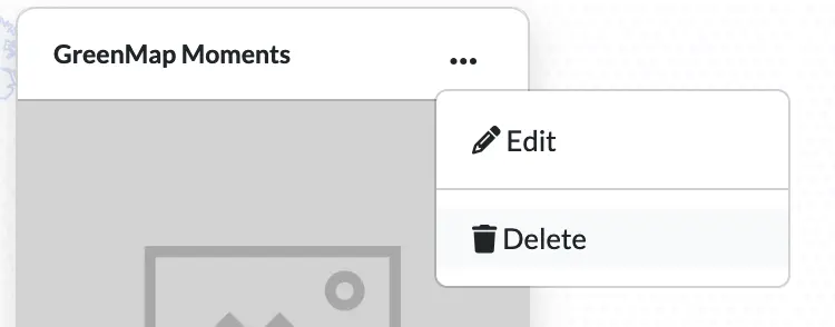 the edit calendar button